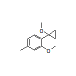 2-Methoxy-1-(1-methoxycyclopropyl)-4-methylbenzene