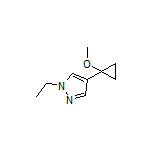 1-Ethyl-4-(1-methoxycyclopropyl)-1H-pyrazole