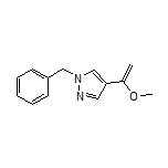 1-Benzyl-4-(1-methoxyvinyl)-1H-pyrazole