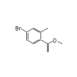 4-Bromo-1-(1-methoxyvinyl)-2-methylbenzene