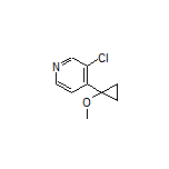 3-Chloro-4-(1-methoxycyclopropyl)pyridine