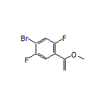 1-Bromo-2,5-difluoro-4-(1-methoxyvinyl)benzene