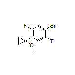 1-Bromo-2,5-difluoro-4-(1-methoxycyclopropyl)benzene