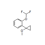 1-(Difluoromethoxy)-2-(1-methoxycyclopropyl)benzene