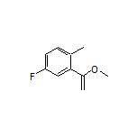 4-Fluoro-2-(1-methoxyvinyl)-1-methylbenzene