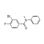 3-Bromo-4-fluoro-N-methyl-N-phenylbenzamide