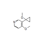 4-Methoxy-3-(1-methoxycyclopropyl)pyridine