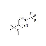 5-(1-Methoxycyclopropyl)-2-(trifluoromethyl)pyrimidine