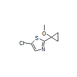 5-Chloro-2-(1-methoxycyclopropyl)thiazole