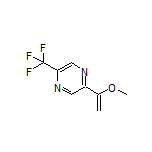 2-(1-Methoxyvinyl)-5-(trifluoromethyl)pyrazine