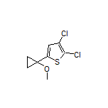 2,3-Dichloro-5-(1-methoxycyclopropyl)thiophene