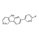 2-(6-Fluoro-3-pyridyl)-9H-pyrrolo[2,3-b:4,5-c’]dipyridine