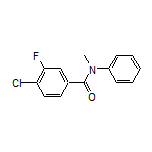 4-Chloro-3-fluoro-N-methyl-N-phenylbenzamide