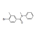 4-Bromo-N,3-dimethyl-N-phenylbenzamide