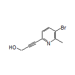 3-(5-Bromo-6-methyl-2-pyridyl)-2-propyn-1-ol