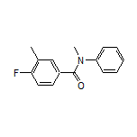 4-Fluoro-N,3-dimethyl-N-phenylbenzamide