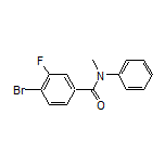 4-Bromo-3-fluoro-N-methyl-N-phenylbenzamide