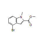 Methyl 4-Bromo-1-methylindole-2-carboxylate