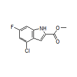 Methyl 4-Chloro-6-fluoroindole-2-carboxylate