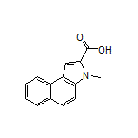 3-Methyl-3H-benzo[e]indole-2-carboxylic Acid