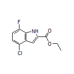 Ethyl 4-Chloro-7-fluoroindole-2-carboxylate