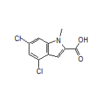 4,6-Dichloro-1-methylindole-2-carboxylic Acid