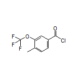 4-Methyl-3-(trifluoromethoxy)benzoyl Chloride