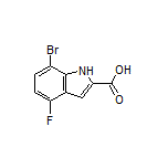 7-Bromo-4-fluoroindole-2-carboxylic Acid