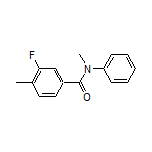 3-Fluoro-N,4-dimethyl-N-phenylbenzamide