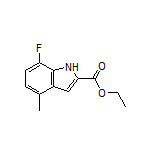 Ethyl 7-Fluoro-4-methylindole-2-carboxylate