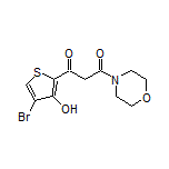 1-(4-Bromo-3-hydroxy-2-thienyl)-3-morpholinopropane-1,3-dione