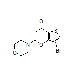 3-Bromo-5-morpholino-7H-thieno[3,2-b]pyran-7-one