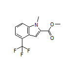 Methyl 1-Methyl-4-(trifluoromethyl)indole-2-carboxylate