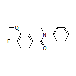 4-Fluoro-3-methoxy-N-methyl-N-phenylbenzamide