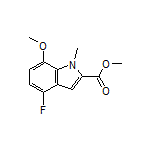 Methyl 4-Fluoro-7-methoxy-1-methylindole-2-carboxylate