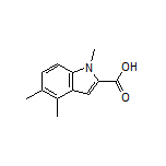 1,4,5-Trimethylindole-2-carboxylic Acid