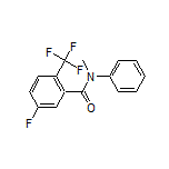 5-Fluoro-N-methyl-N-phenyl-2-(trifluoromethyl)benzamide