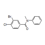 3-Bromo-4-chloro-N-methyl-N-phenylbenzamide