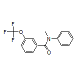 N-Methyl-N-phenyl-3-(trifluoromethoxy)benzamide