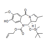 Allyl (11S,11aS)-11-[(tert-Butyldimethylsilyl)oxy]-8-hydroxy-7-methoxy-2-methyl-5-oxo-11,11a-dihydro-1H-benzo[e]pyrrolo[1,2-a][1,4]diazepine-10(5H)-carboxylate