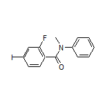 2-Fluoro-4-iodo-N-methyl-N-phenylbenzamide