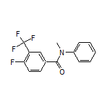 4-Fluoro-N-methyl-N-phenyl-3-(trifluoromethyl)benzamide