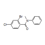 2-Bromo-4-chloro-N-methyl-N-phenylbenzamide