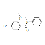 4-Bromo-2-methoxy-N-methyl-N-phenylbenzamide