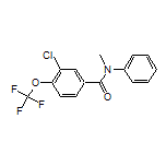 3-Chloro-N-methyl-N-phenyl-4-(trifluoromethoxy)benzamide