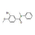 3-Bromo-4-methoxy-N-methyl-N-phenylbenzamide