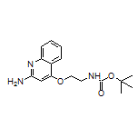 4-[2-(Boc-amino)ethoxy]quinolin-2-amine