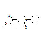 3-Chloro-4-methoxy-N-methyl-N-phenylbenzamide