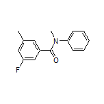 3-Fluoro-N,5-dimethyl-N-phenylbenzamide