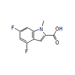 4,6-Difluoro-1-methylindole-2-carboxylic Acid